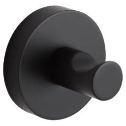 Stella Classic wieszak na ręcznik haczyk pojedynczy ścienny czarny mat 07.312-B