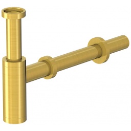 Steinberg 100 syfon do umywalki butelkowy złoty szczotkowany 1001696BG