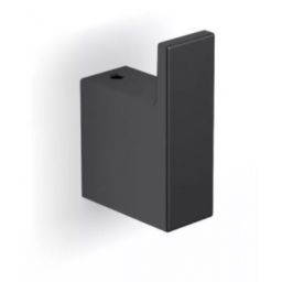 Stella Kobe wieszak na ręcznik haczyk pojedynczy czarny mat 10.310-B