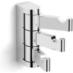 Stella Milano haczyk na ręcznik potrójny chrom 12.330