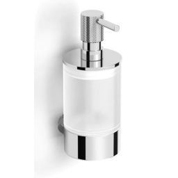 Stella Megan dozownik do mydła 250 ml ścienny chrom/szkło mat 13.423