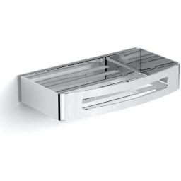 Stella koszyk łazienkowy ścienny stal polerowana 16.035