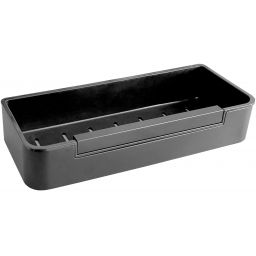 Stella koszyk łazienkowy ze ściągaczką ścienny czarny mat 16.069-BB