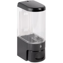 Stella dozownik do mydła 250 ml ścienny czarny połysk 17.201-B