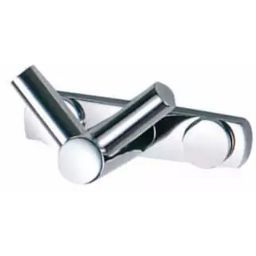 Stella wieszak na ręcznik 1-hakowy podwójny chrom 18.021