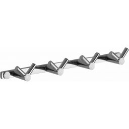 Stella wieszak na ręcznik 4-hakowy podwójny chrom 18.024