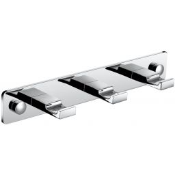 Stella wieszak na ręczniki 3-hakowy chrom 18.063