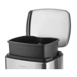 Stella kosz na śmieci 5 l pedałowy srebrny 20.20305