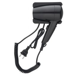 Stella suszarka do włosów 1200 W hotelowa czarny połysk 24.008-BP