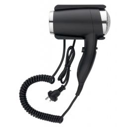 Stella suszarka do włosów 1800 W hotelowa czarny mat/chrom 24.009-B