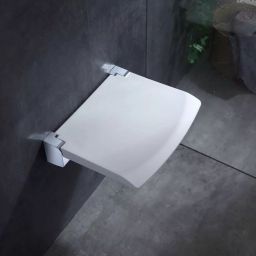 Stella siedzisko prysznicowe składane białe 28.001