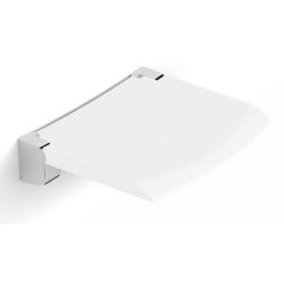 Stella siedzisko prysznicowe składane białe 28.001