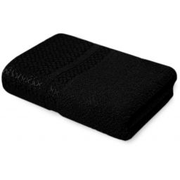 Texpol Paris ręcznik 100x50 cm bambusowy czarny 12112