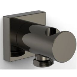 Tres przyłącze kątowe z uchwytem czarny metalizowany 21118201KM