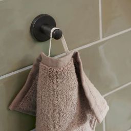 Tesa Moon wieszak na ręcznik czarny 40563-00000-00