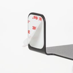 Tiger Colar półka 30 cm ścienna czarny 13133.3.07.46