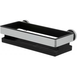 Tiger Noon koszyk łazienkowy wiszący czarny/chrom 13205.3.03.46