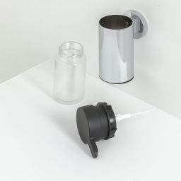 Tiger Noon dozownik do mydła 135 ml ścienny chrom 13209.3.03.46