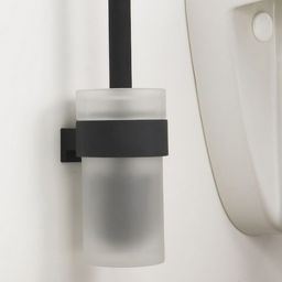 Tiger Bold szczotka toaletowa wisząca czarny mat 289930746