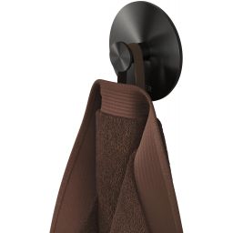 Tiger Base wieszak na ręcznik haczyk czarny szczotkowany 800728