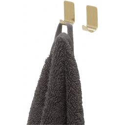 Tiger Basic wieszak na ręcznik 2 szt haczyk złoty szczotkowany 800715