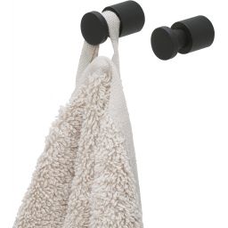 Tiger Pico wieszak na ręcznik 2 szt haczyk czarny mat 800718