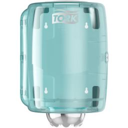 Tork podajnik papieru turkusowo-biały 659000