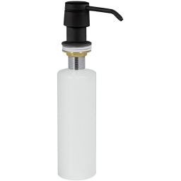Tres Selection dozownik do mydła 400 ml blatowy czarny mat 1.34.741.10