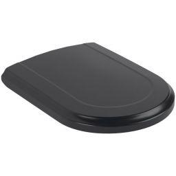 Villeroy & Boch Hommage deska sedesowa wolnoopadająca czarna 8809S1R7