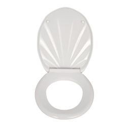 Wenko Seashell deska sedesowa wolnoopadająca biały 18442100