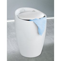 Wenko Candy kosz na pranie 2w1 biały 20631100