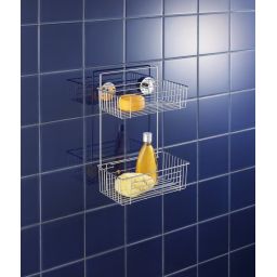 Wenko Bari półka łazienkowa 26 cm srebrny 20889100