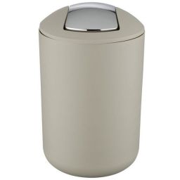 Wenko Brasil kosz na śmieci 6,5 l beżowy 21222100