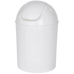 Wenko Economic kosz na śmieci 6 l biały 21884100