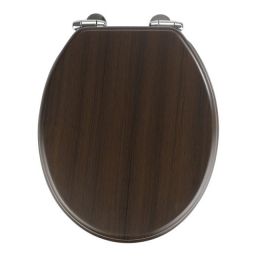 Wenko deska sedesowa wolnoopadająca ciemny brązowy 22015100