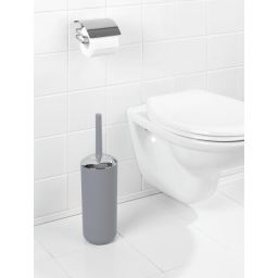 Wenko Brasil szczotka toaletowa stojąca szara 22248100