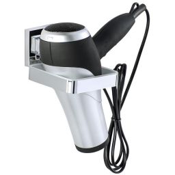 Wenko VL Quadro uchwyt na suszarkę do włosów srebrny 22682100