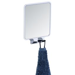Wenko VL Quadro lusterko kosmetyczne 14x19,5 cm prostokątne srebrny 22693100