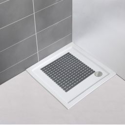 Wenko Indoor&Outdoor mata antypoślizgowa 54x54 cm szary 23125100