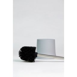 Wenko Basic szczotka toaletowa stojąca szary 23181100