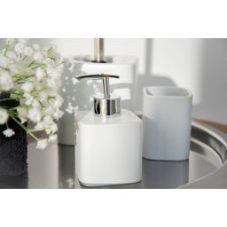 Wenko Hexa dozownik do mydła 290 ml biały 23234100