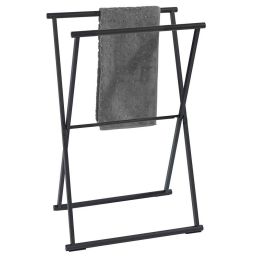 Wenko Lava stojak na ręczniki czarny 23709100