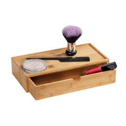 Wenko Terra pojemnik łazienkowy z szufladką stojący brązowy 23921100