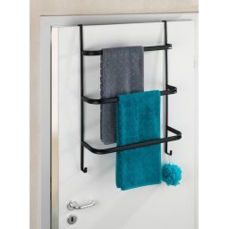 Wenko Irpinia wieszak na ręczniki potrójny czarny 24026100