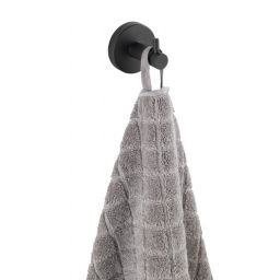 Wenko Bosio wieszak na ręcznik ścienny czarny 24232100