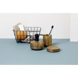 Wenko Rivara dozownik do mydła 400 ml złoty 24401100