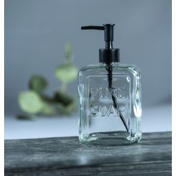Wenko Pure dozownik do mydła 550 ml szklany 24714100