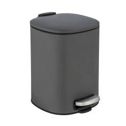 Wenko Alassio kosz na śmieci 5 l szary 24780100