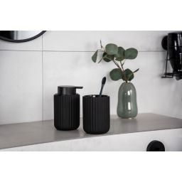 Wenko Belluno dozownik do mydła 300 ml czarny 24804100