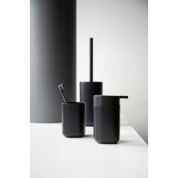 Wenko Davos dozownik do mydła 350 ml czarny 24832100